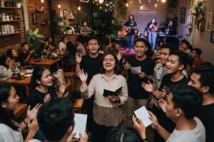 Fenomena Puji-pujian di Kafe: Ketika Pujian Mengalir di Antara Aroma Kopi